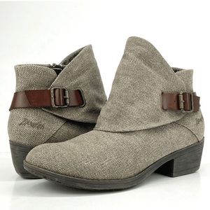 *COPY* Blowfish Malibu Sistee Canvas Ankle Boot Women's
Size 7